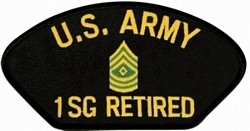 VIEW 1SG Retired Patch