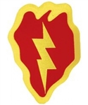 VIEW 25th Infantry Division Back Patch