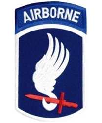 VIEW 173rd Airborne Division Back Patch