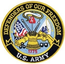 VIEW US Army Defenders Of Our Freedom Back Patch