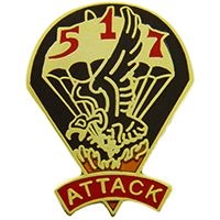 VIEW 517th PIR Lapel Pin