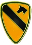 VIEW 1st Cav Lapel Pin