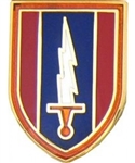 VIEW 1st Sig Bde Lapel Pin