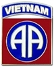 VIEW 82nd AB Division Vietnam Lapel Pin