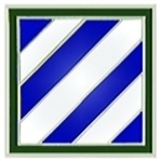 VIEW 3rd Inf Div Lapel Pin