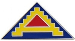 VIEWEnameled 7th Army Lapel Pin
