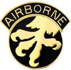 VIEW 17th Airborne Div Lapel Pin