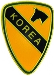 VIEW 1st Cav Korea Lapel Pin