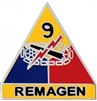 VIEW 9th Armored Division Lapel Pin