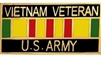 VIEW US Army Vietnam Vet Lapel Pin