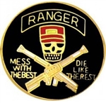 VIEW Ranger Mess With The Best Lapel Pin
