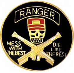 VIEW Ranger Mess With The Best Lapel Pin
