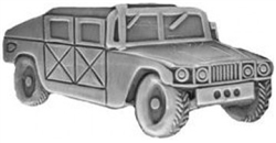 VIEW HUMVEE Lapel Pin