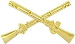 VIEW Infantry Crossed Rifles Branch Insignia