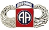 VIEW 82nd Airborne Lapel Pin Wings