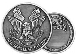 VIEW 2nd Ranger Battalion Challenge Coin