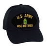 VIEW US Army MSG Retired Ball Cap