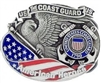 VIEW US Coast Guard American Heroes Belt Buckle