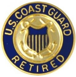 VIEW USCG Retired Lapel Pin