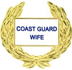 VIEW Coast Guard Wife Lapel Pin