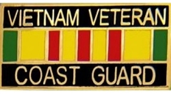 VIEW USCG Viet Vet Lapel Pin