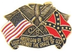 VIEW American By Birth Lapel Pin