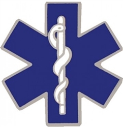 VIEW Medical Technician Star Of Life Pin