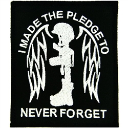 VIEW I Made The Pledge To Never Forget Patch