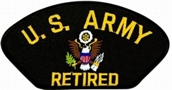 VIEW US Army Retired Patch