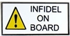 VIEW Infidel On Board Lapel Pin