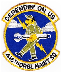 416 Organizational Maintenance Squadron (416th OMS) Patch (Limited - 1 Only)