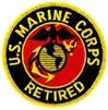 â–ªï¸US Marine Corps Retired Patch (3")