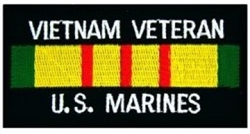 VIEW Vietnam Veteran US Marines Patch