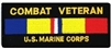 â–ªï¸Combat Veteran US Marine Corps Patch (3")