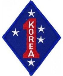 VIEW 1st Marine Division Korea Patch