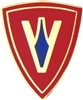 VIEW 5th Marine Division Lapel Pin