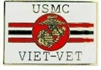VIEW USMC Viet Vet Lapel Pin