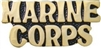 VIEW MARINE CORPS Script Lapel Pin