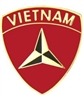 VIEW 3rd Marine Division Vietnam Lapel Pin