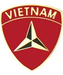 VIEW 3rd Marine Division Vietnam Lapel Pin