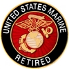 VIEW United States Marine Retired Lapel Pin