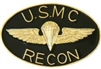 VIEW USMC RECON Lapel Pin