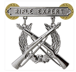 VIEW USMC Rifle Expert Qualification Badge