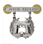 VIEW USMC Pistol Expert Qualification Badge