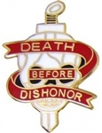 VIEW Death Before Dishonor Lapel Pin
