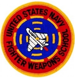 â–ªï¸United States Navy Fighter Weapons School Patch (3")