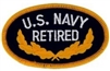 â–ªï¸US Navy Retired Patch (3")