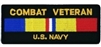 VIEW Combat Veteran US Navy Patch