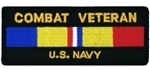 VIEW Combat Veteran US Navy Patch