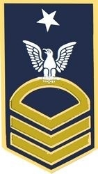 VIEW USN SCPO E-8 Rank Pin